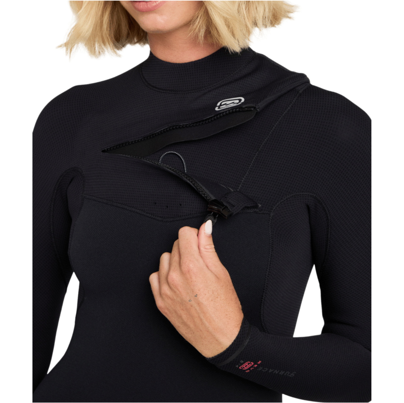 2026 Billabong Womens Furnace Revo 5/4mm Chest Zip Wetsuit ABJW100243 - Black